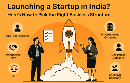 Launching a Startup in India? Here's How to Pick the Right Business Structure Launching a Startup in India? Here's How to Pick the Right Business Structure