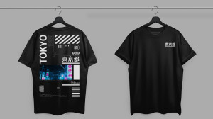 Night in Tokyo Tshirt
