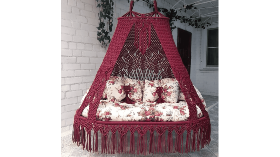 Double Sitting Macrame Swing