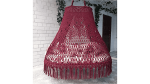 Double Sitting Macrame Swing